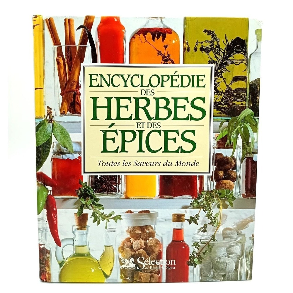 L'Encyclopédie des Herbes et Épices Reader's Digest Hardcover French VG